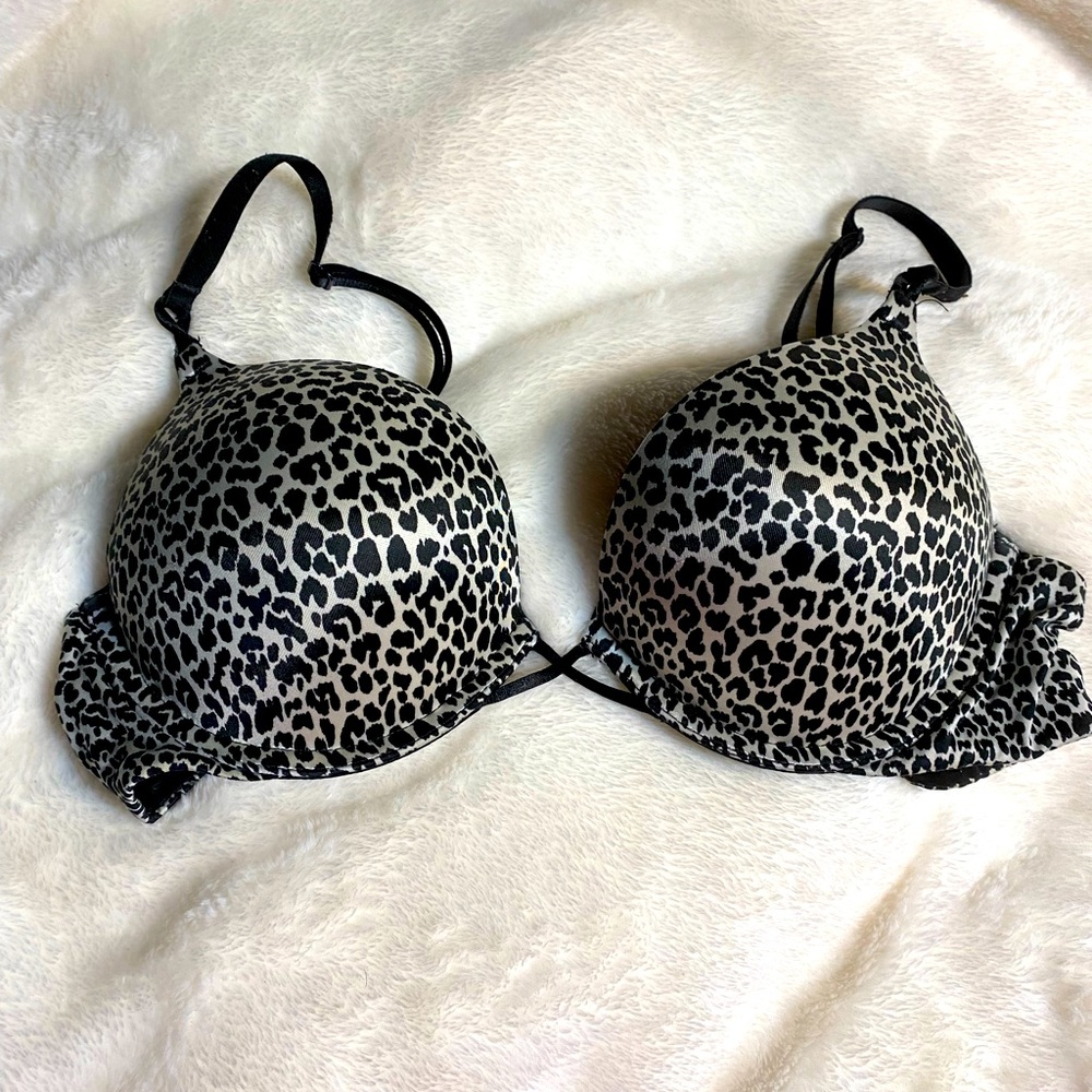 Victoria’s Secret Bombshell push-up bra. 34B. Gently worn